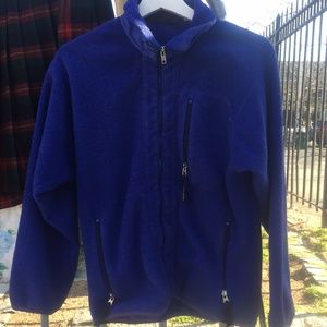 Vintage Patagonia zip up fleece 90's